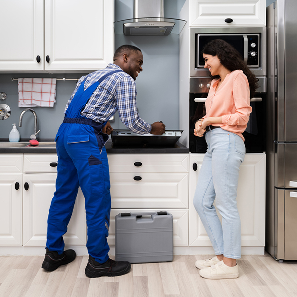 can you provide an estimate for cooktop repair before beginning any work in Plainville KS